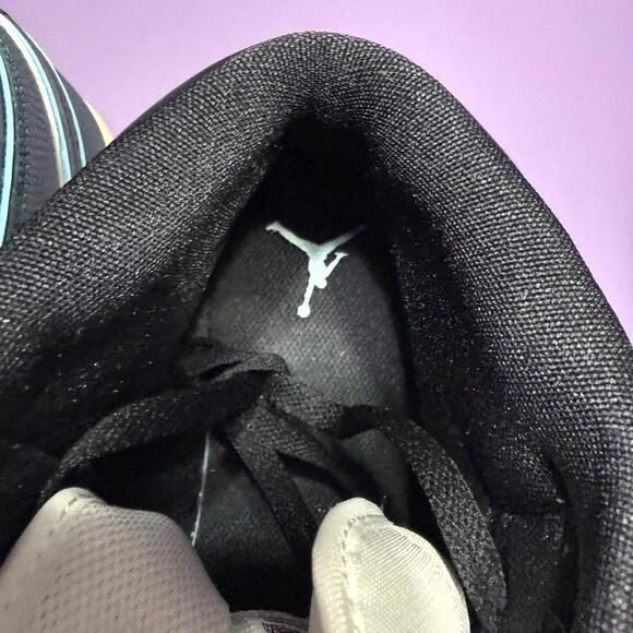 Nike Air Jordan 1 Mid SE White Black L Dew Retro FQ7818-100 12 Women / 10.5 Men - Picture 5 of 7